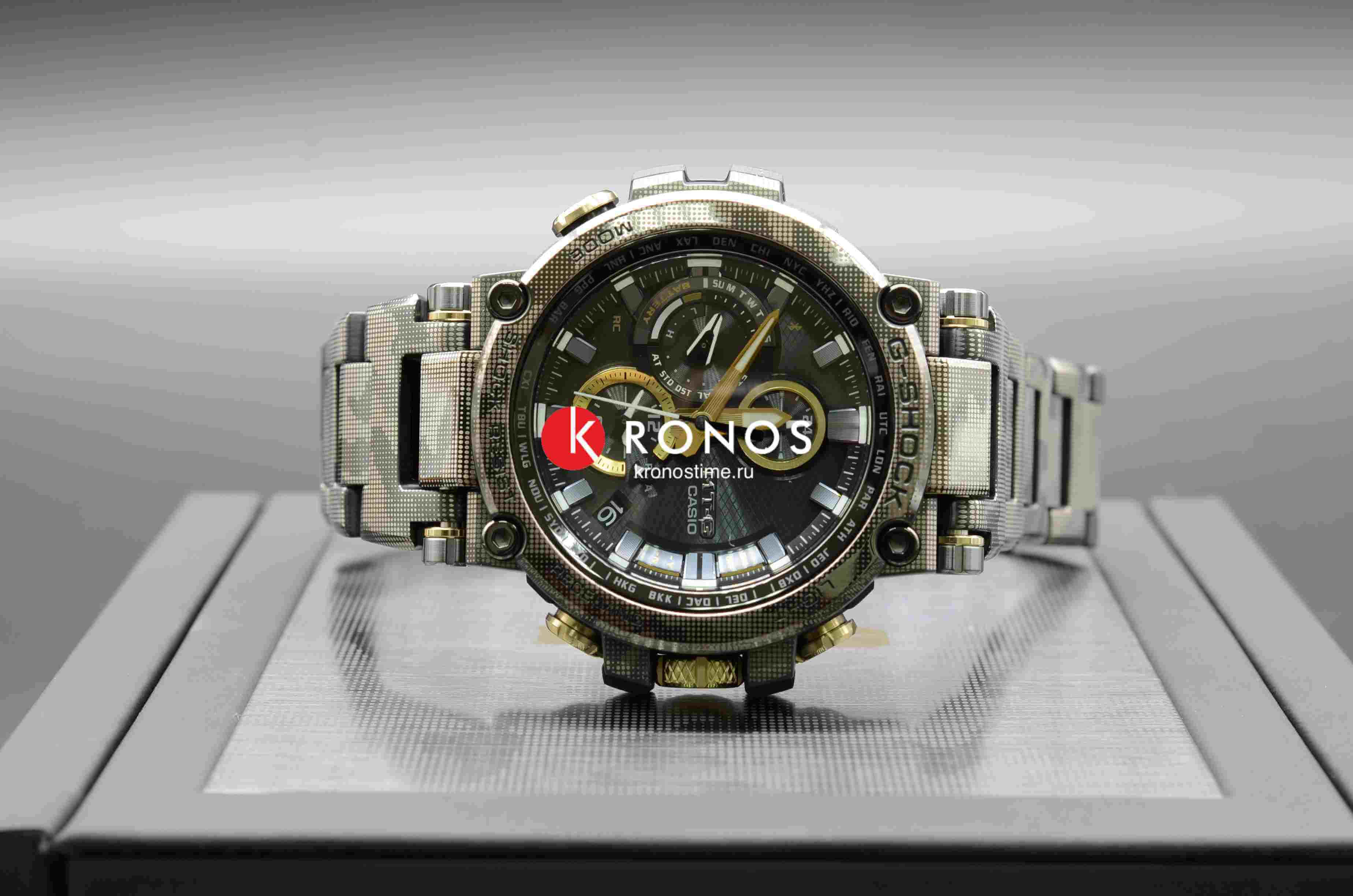 Casio Casio G-Shock Premium MTG-B1000DCM-1A мужские часы черный циферблат на запястье